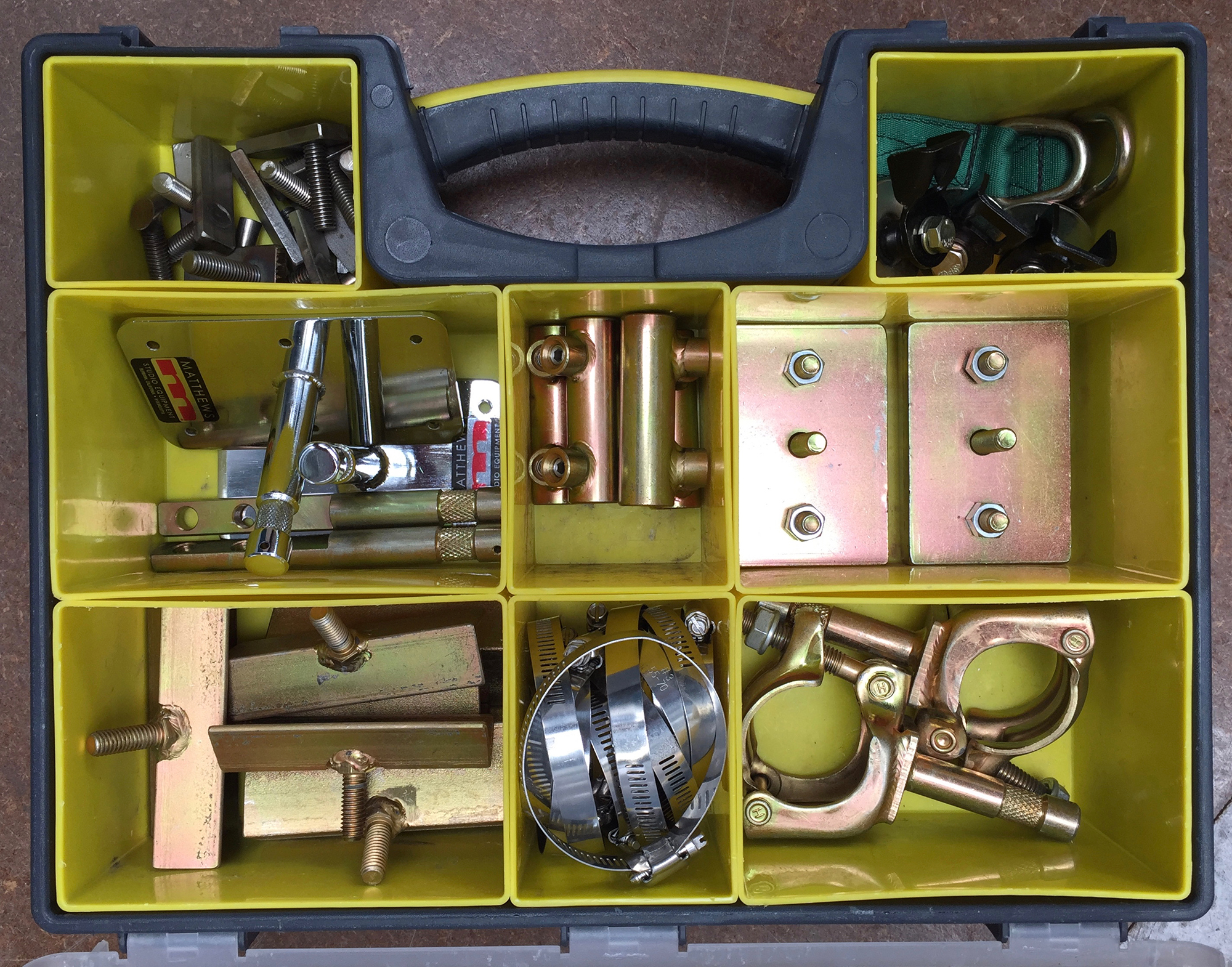 Includes bicycle starters, body starters, grid clamps, pinch weld clamps, baby plates etc